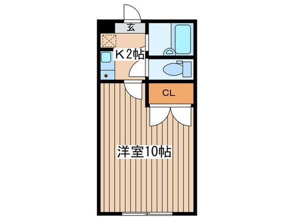 多賀城イーストBの物件間取画像